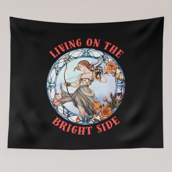 Item preview, Living On The Bright Side. sagittarius lovers designed and sold by ZodiacWonders.