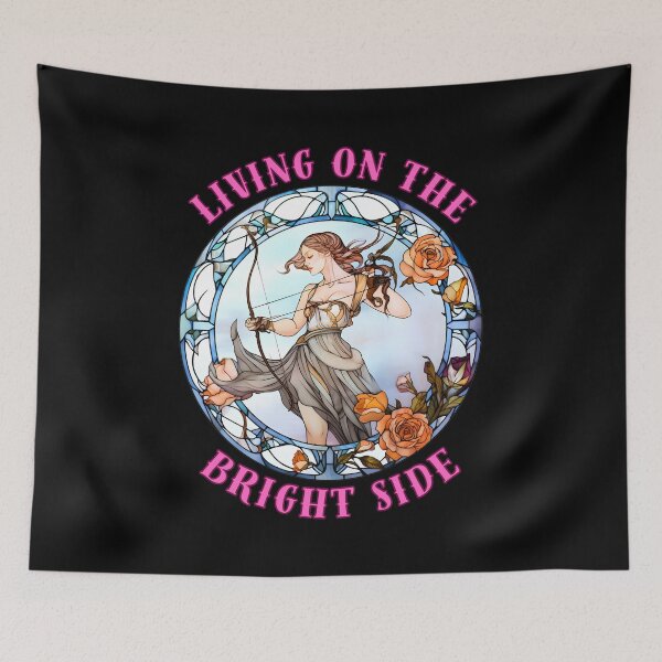 Item preview, Living On The Bright Side. cute sagittarius designed and sold by ZodiacWonders.