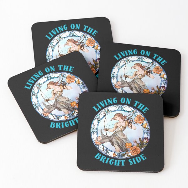 Item preview, Living On The Bright Side. sagittarius lovers designed and sold by ZodiacWonders.