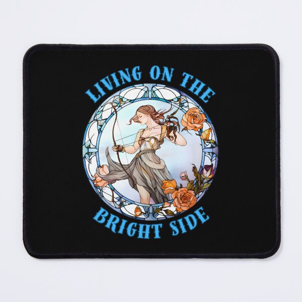Item preview, Living On The Bright Side. sagittarius astrological sign designed and sold by ZodiacWonders.