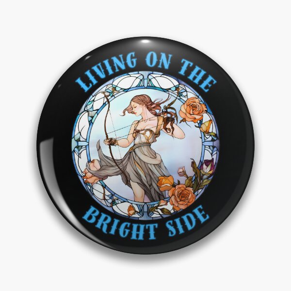 Item preview, Living On The Bright Side. sagittarius astrological sign designed and sold by ZodiacWonders.