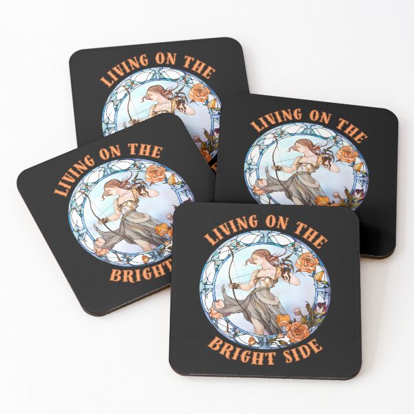 Item preview, Living On The Bright Side. sagittarius november designed and sold by ZodiacWonders.