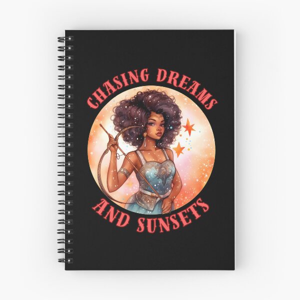 Item preview, Chasing Dreams And Sunsets. sagittarius astrology designed and sold by ZodiacWonders.