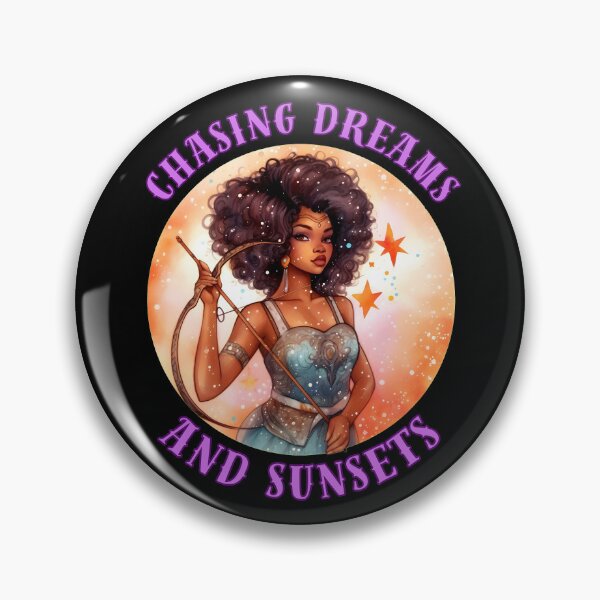 Item preview, Chasing Dreams And Sunsets. sagittarius constellation designed and sold by ZodiacWonders.