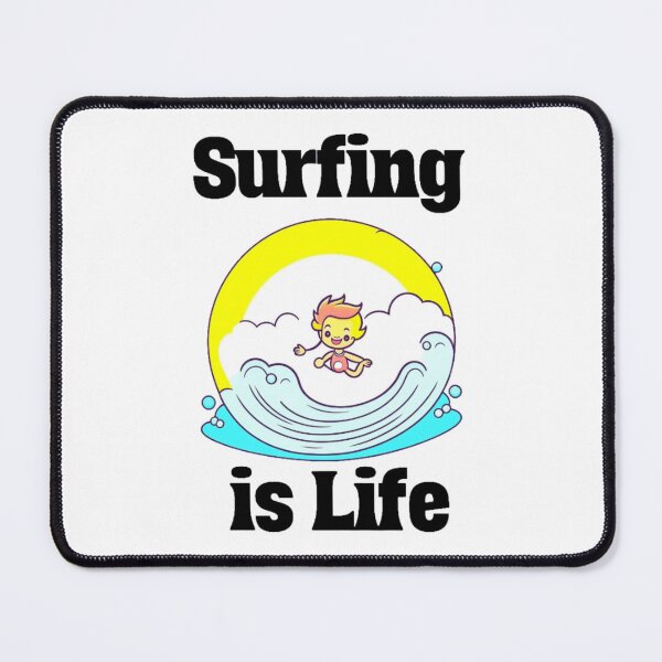 Item preview, surfing is life designed and sold by OptimaShirts.