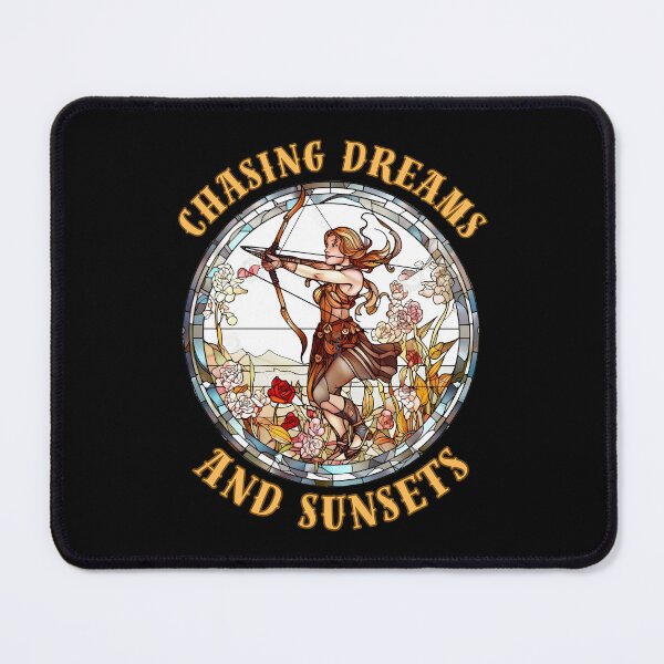 Item preview, Chasing Dreams And Sunsets. sagittarius sayings designed and sold by ZodiacWonders.