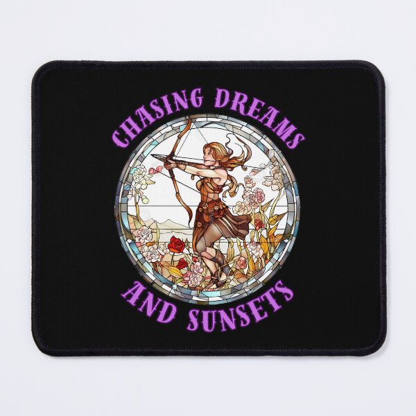 Item preview, Chasing Dreams And Sunsets. sagittarius astrological sign designed and sold by ZodiacWonders.