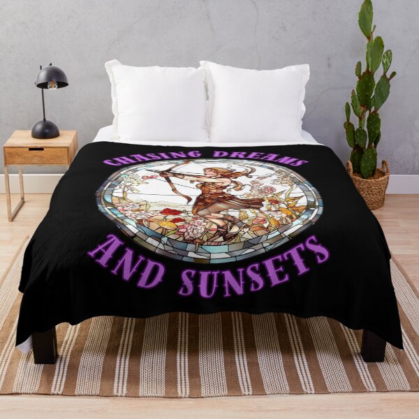 Item preview, Chasing Dreams And Sunsets. sagittarius astrological sign designed and sold by ZodiacWonders.