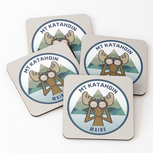 Item preview, Maine Moose and Mountains - Mt Katahdin designed and sold by Willz Designz.