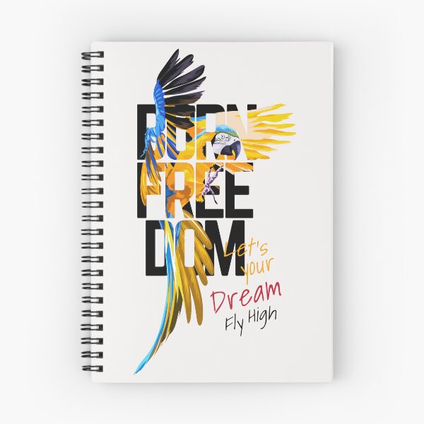 Item preview, Born Freedom Lets Your Dream Fly Hight Design  designed and sold by Josan Store.