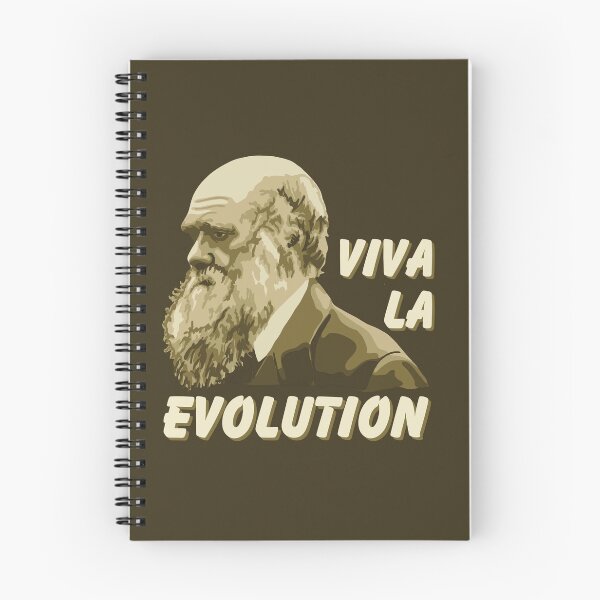 Item preview, Viva La Evolution Charles Darwin Portrait  designed and sold by Unhinged Heather.