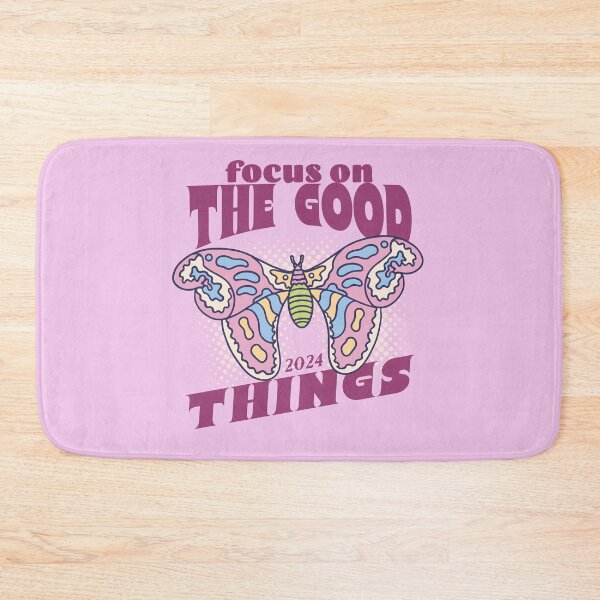 Item preview, Positive Quotes | Retro Butterfly | "Focus on the Good Things" designed and sold by Mariana Piana.