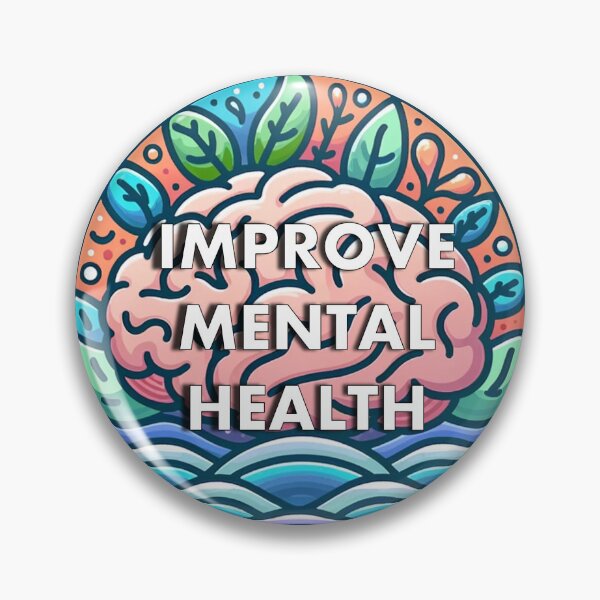 Item preview, Improve Mental Health - 2024 Resolutions designed and sold by Sapphire852.