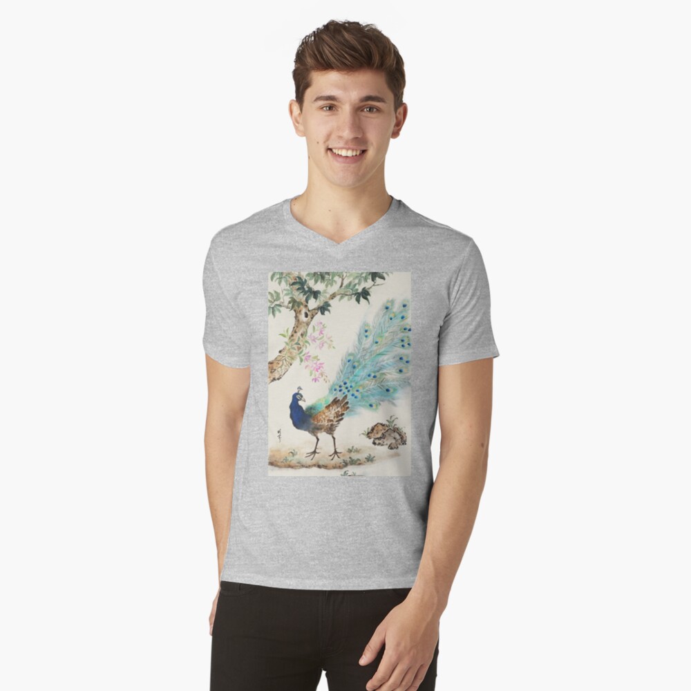 Item preview, V-Neck T-Shirt designed and sold by mingjan.