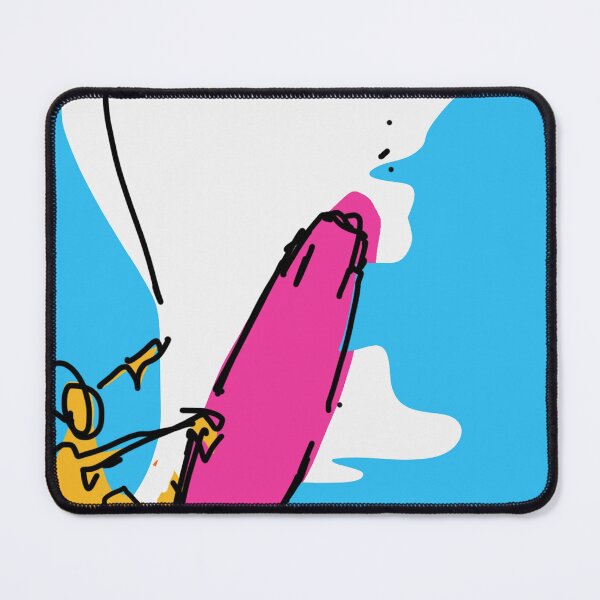 Item preview, Surfer tail blast designed and sold by WhackoDesigns.