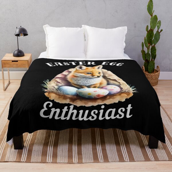 Item preview, Easter Egg Enthusiast. fox quote designed and sold by FoxVibes.