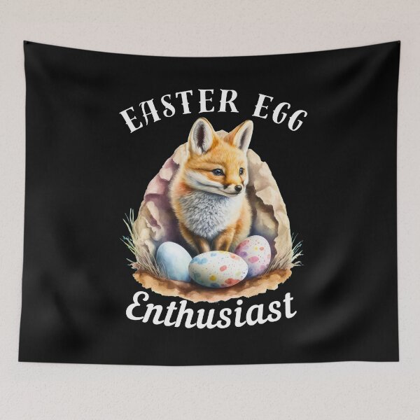 Item preview, Easter Egg Enthusiast. fox quote designed and sold by FoxVibes.