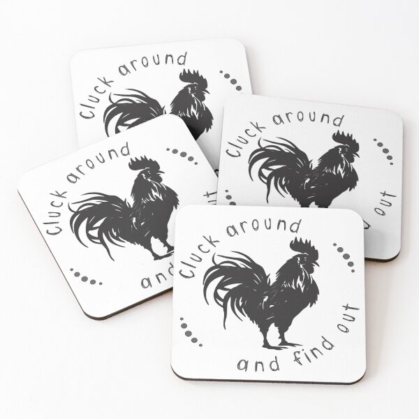 Item preview, Cluck Around and Find Out designed and sold by Creation Station Boutique USA.