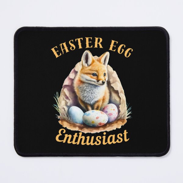 Item preview, Easter Egg Enthusiast. fox saying designed and sold by FoxVibes.