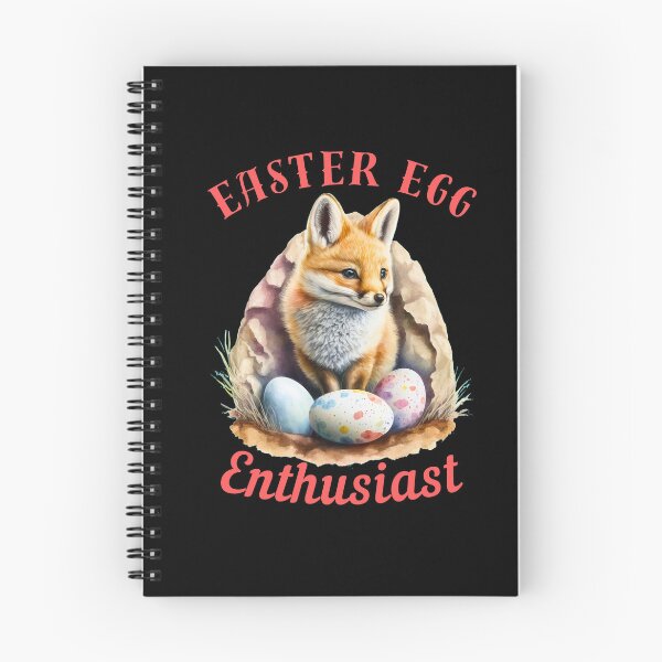 Item preview, Easter Egg Enthusiast. retro fox designed and sold by FoxVibes.