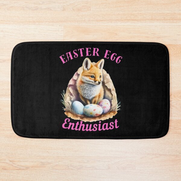 Item preview, Easter Egg Enthusiast. fox foxes designed and sold by FoxVibes.