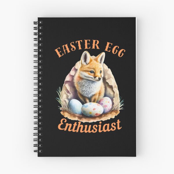 Item preview, Easter Egg Enthusiast. fox watercolor designed and sold by FoxVibes.
