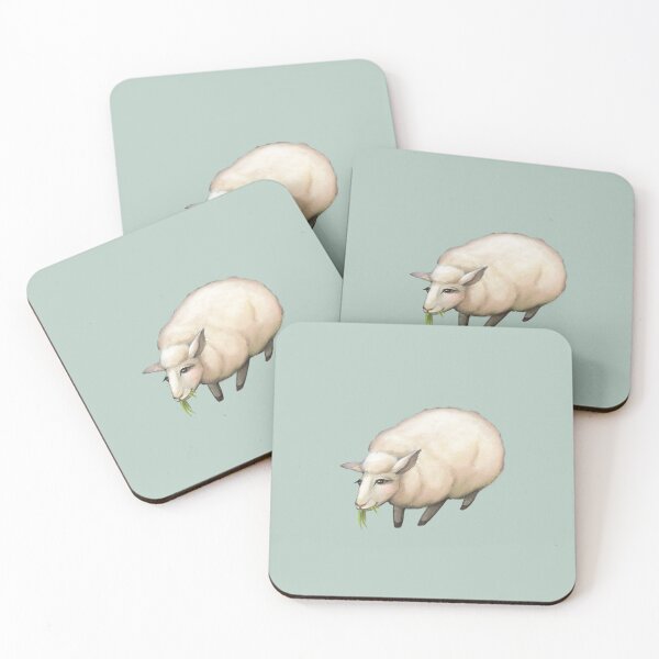 Item preview, Grazing Sheep designed and sold by Lauren Tregenza Fine Art.