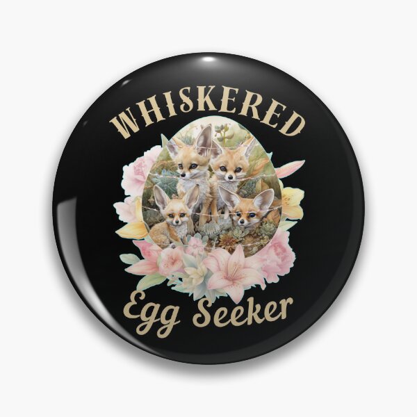 Item preview, Whiskered Egg Seeker. realistic fox designed and sold by FoxVibes.