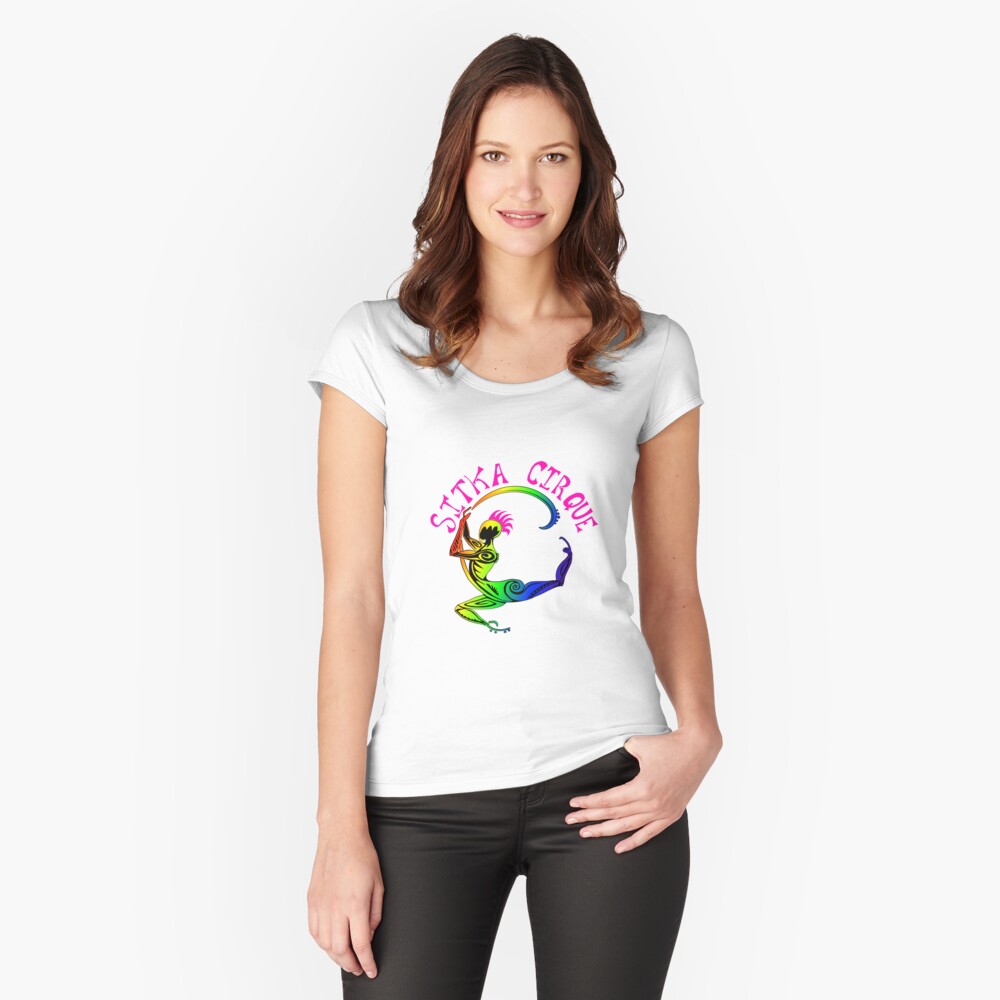 Item preview, Fitted Scoop T-Shirt designed and sold by F-O-S-C-A.