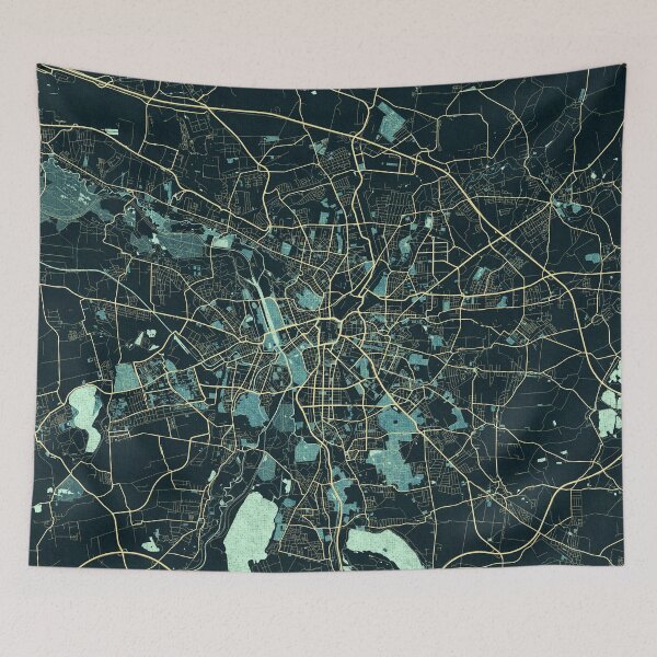 Item preview, Leipzig City Map of Saxony, Germany - Summer designed and sold by deMAP.