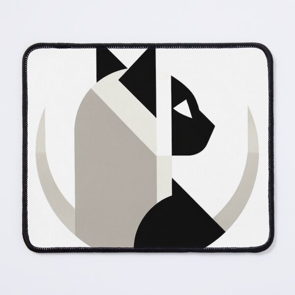 Item preview, Siamese cat in the 1960s Minimalist style designed and sold by hiddenlayers.