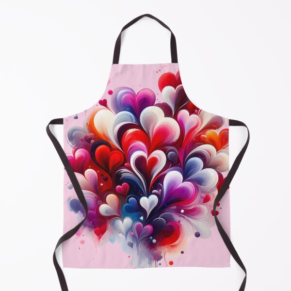 Item preview, Colorful Love Collage - Artistic Heart Design designed and sold by Inlineshirts.