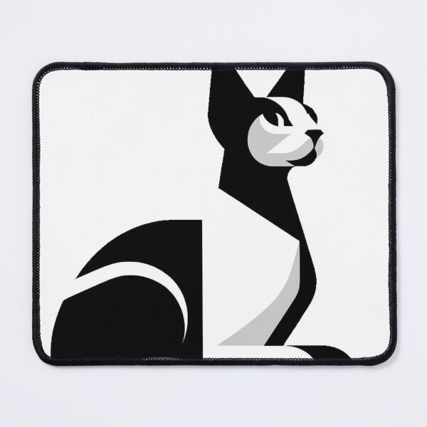 Item preview, Sphynx cat in the 1960s Minimalist style designed and sold by hiddenlayers.