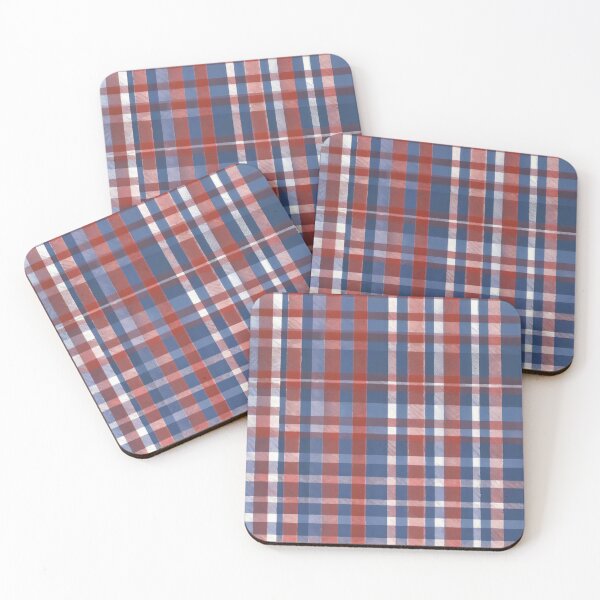 Item preview, Red White & Blue Plaid Bold Pattern designed and sold by ZipperDragon88.