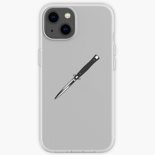 Trouble - Dagger - Traditional Tattoo iPhone Soft Case