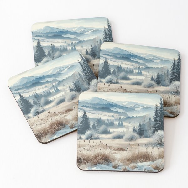 Item preview, Winter Mountain Forest designed and sold by GraphicsClub.