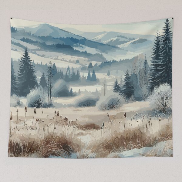 Item preview, Winter Mountain Forest designed and sold by GraphicsClub.