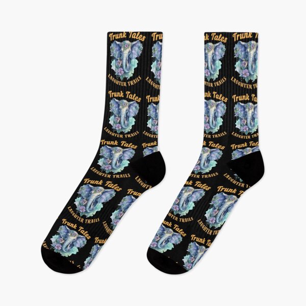 Item preview, Trunk Tales, Laughter Trails. elephant lover designed and sold by ElephantVibes.