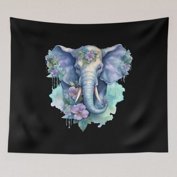 Item preview, Purple Elephant designed and sold by ElephantVibes.