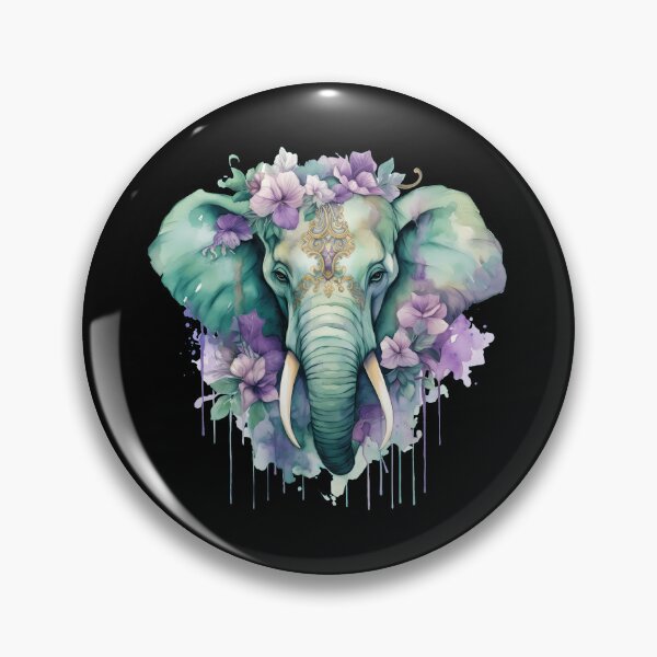 Item preview, Purple Elephant designed and sold by ElephantVibes.