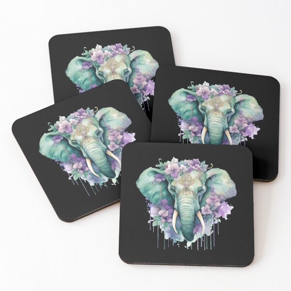 Item preview, Purple Elephant designed and sold by ElephantVibes.
