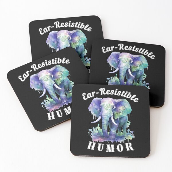 Item preview, Ear-Resistible Humor designed and sold by ElephantVibes.