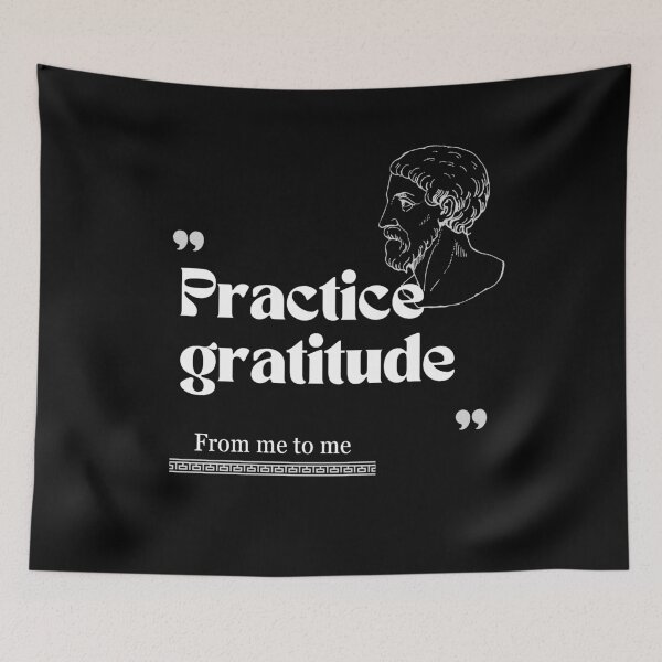 Item preview, From me to me quote: Practice gratitude for meditations designed and sold by CachoGlorious.
