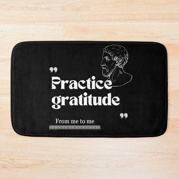 Item preview, From me to me quote: Practice gratitude for meditations designed and sold by CachoGlorious.