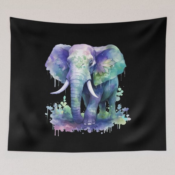 Item preview, Purple Elephant designed and sold by ElephantVibes.