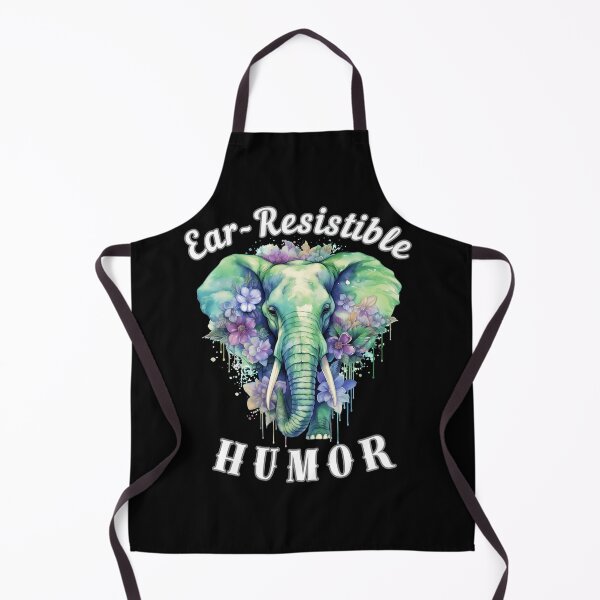 Item preview, Ear-Resistible Humor. surreal elephant designed and sold by ElephantVibes.