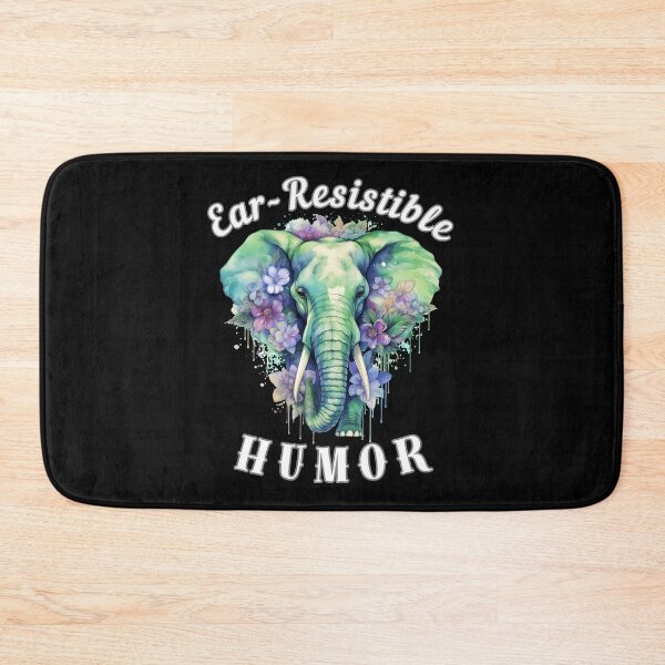 Item preview, Ear-Resistible Humor. surreal elephant designed and sold by ElephantVibes.