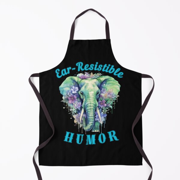Item preview, Ear-Resistible Humor. adorable elephant designed and sold by ElephantVibes.