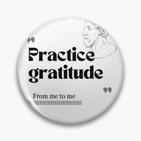 Item preview, Copy of From me to me quote: Practice gratitude for meditations designed and sold by CachoGlorious.