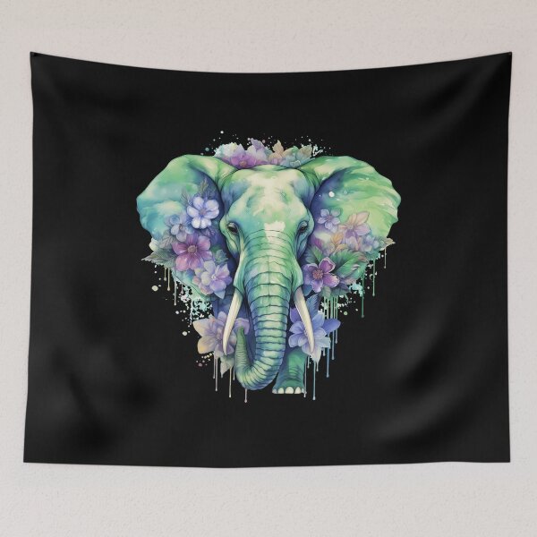Item preview, Purple Elephant designed and sold by ElephantVibes.